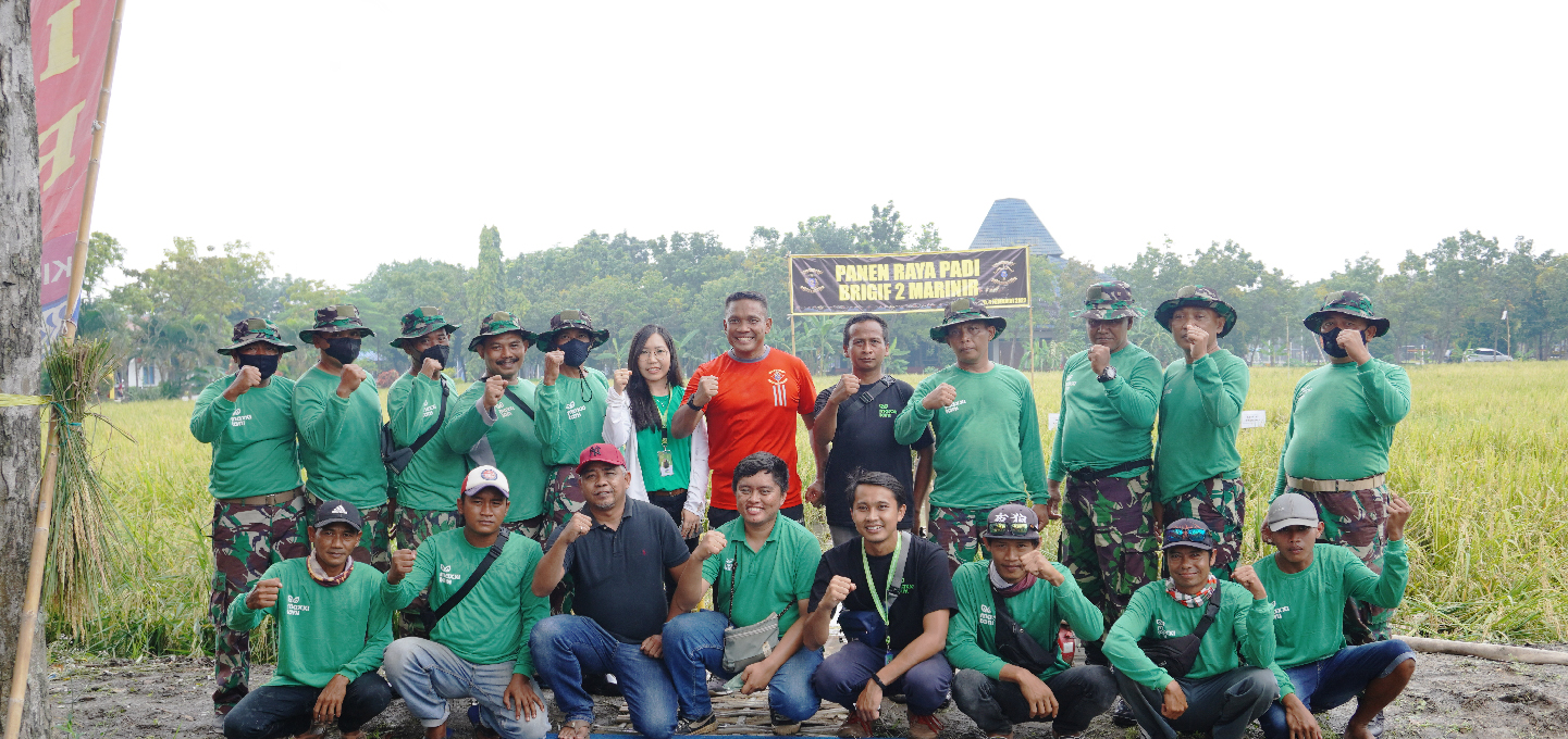 Menguatkan Ketahanan Pangan bersama Brigif II Sidoarjo